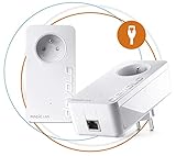 devolo Magic 2 LAN : Starter Kit CPL le plus rapide au monde pour un réseau internet dans toute la maison via la ligne électrique, technologie G.hn