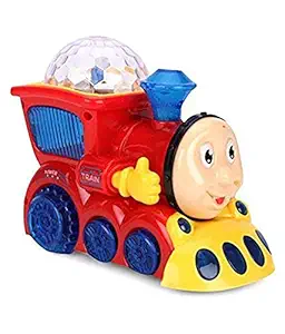 Webby Creation Bump and Go Musical Train with 4D Light