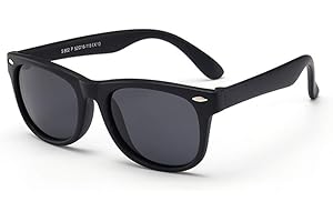 bingdwendwen Polarisierte Sonnenbrille für Kinder, TPEE, flexibler Rahmen, für Mädchen und Jungen