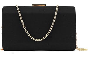 MODELISA - Bolso De Fiesta Clutche Mano Con Cadena Hombro Mujer