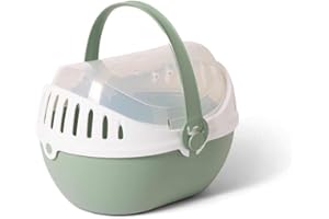 Nobby ELMO transporter dla gryzoni, średni, zielony, 30,5 x 24,5 x 20,5 cm