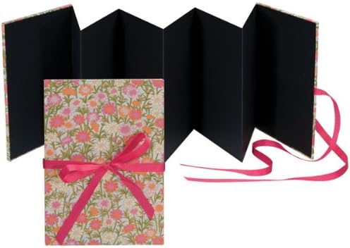 Books by Hand BBHK113-8 Accordion Photo Album, Pink