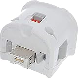 ZYCX123 Wii Motion Plus Adaptateur capteur à Distance Plus pour Origine Nintendo Wii Remote Controller (Blanc)