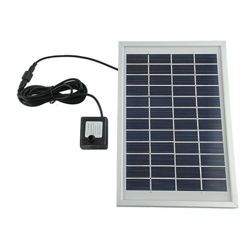 5 W 500L/H Wasserpumpe Solarpumpe Solar Teichpumpe Solarteichpumpe Gartenpumpe für Gartenteich oder Springbrunnen - 3
