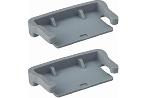 Gallo3d Clip compatibile TELE autostrada PASS (Gancio 2024 Grigio, Confezione da 2)