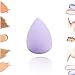 Make up Brushes, Start Makers Pink Makeup Brushes Professional Cosmetics Essential 32+1 Pieces Makeup Brush Set with Purple Beauty Blender and Gift Box