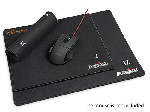 Perixx DX-2000 Gaming Mauspad – Größe XL – Wasserfestes Control Mouse Pad – Anti-Rutsch-Funktion – Spezielle Oberflächen-Textur für präzise Kontrolle - 5