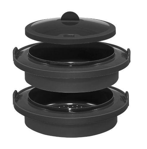 Lurch 70080 Dünsteinsatz aus Silikon (3-teilig) - 2