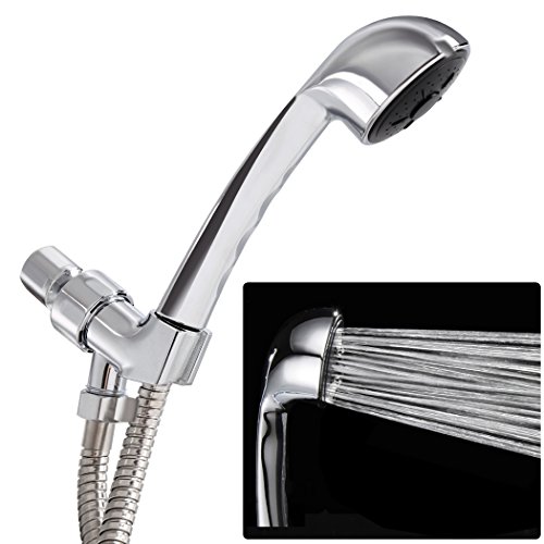 Preisvergleich Produktbild Groten Regen Duschkopf+Schlauch Handbrause Chrome Badewanne Badezimmer Spritzer Wassereinsparung