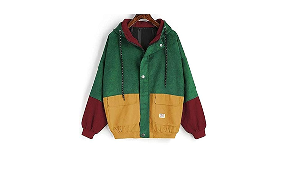 red yellow green jacket