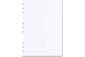 AOORY Planificador de 9 agujeros B5 de 9 anillas, para cuadernos de 9 anillas