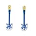Produktbild Gotoqomo L10 5DBi High Gain Kreisförmig Polarisierte Vier Blatt Klee Antenne Für Profi Racing Drone Set - 1pc SMA Männlich und 1pc RP-SMA Männlich Vier Blatt Klee Antenne für FPV Multikopter (Blau)