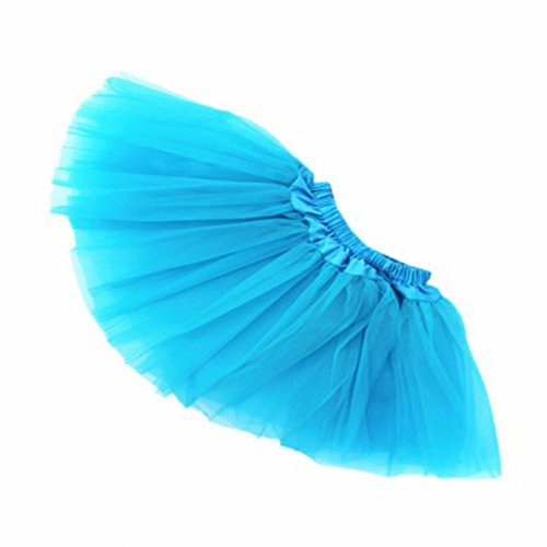 Babe Mall Inc® Cute Baby Girls/Infant Fluffy Ballerina Tutu Skirt - Sky blue Ballet Tutu Skirt+random gift