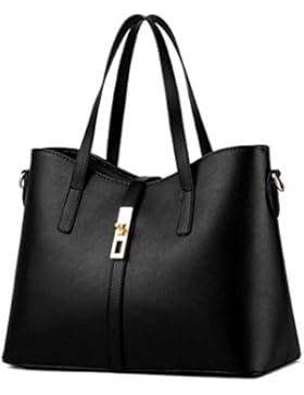 Baymate Weibliche Models Mode Schulter Handtaschen Messenger Bag PU-Leder Schultertasche