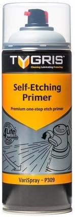 Tygris 400ml Acrylic Aerosol Spray Paint Art DIY Craft Complete Range *Choose Colour* (Self Etching Primer Grey - P309)
