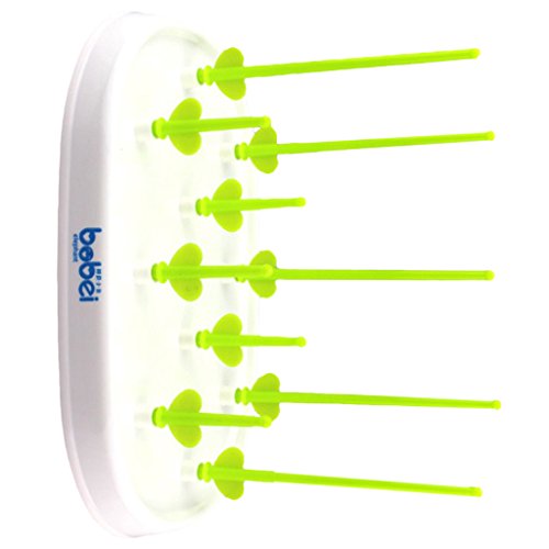 MagiDeal Handmilchpumpe + Trockenständer für Flaschen – Farbe1 - 6