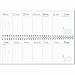Produktbild 10 x Güss Querkalender 30x10cm 1 Woche/Seite Kalendarium 2019