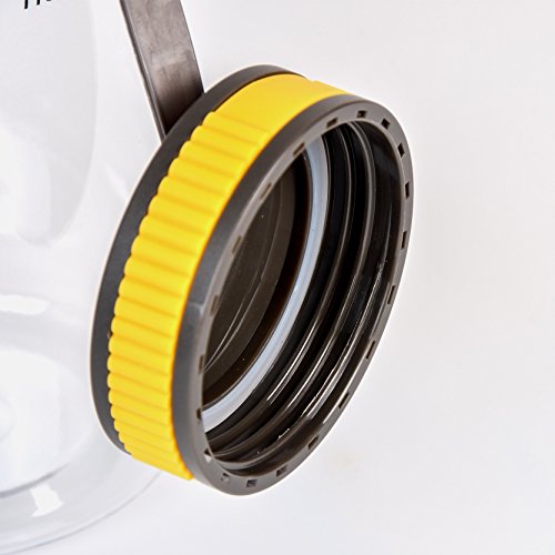 Banters® Fitness 1 Liter Sport-Trinkflasche BPA-frei mit Schraub-Verschluss | Flasche für Fitness, Sport und Freizeit | leicht, bruchsicher und 100 % dicht – ohne Weichmacher! - 3