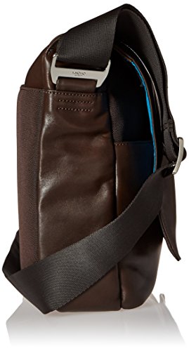 Kobe Laptop-Umhängetasche aus Leder (15 Zoll) – braun - 3