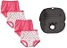 Gerber 4 Pack Training Pants with Seat Protector, Girl, 3T
