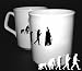 Produktbild Kontrabass Bass Fiddle Evolution BÜROTASSE BUEROTASSE TASSE KAFFETASSE MUG