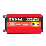 inversor corriente 12v 220v onda senoidal pura 4.Pure onda sinusoidal, filtro inteligente, sin la interferencia de la eléctrica, para proteger los aparatos eléctricos.