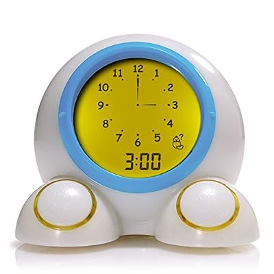 Onaroo Teach Me Time Nightlight with Sleep Trainer and Time Teaching Clock
