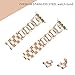 Produktbild TianranRT Edelstahl Stahl Ersatz Armband Band Riemen Für Apple Watch Serie 4 44 mm (Roségold,44MM)