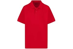 INTEGRITI SCHOOLWEAR Age 2-15 School Plain Polo Shirt Short Sleeve 15 Colours Childrens Boys Polo Shirt Girls Polo Shirt School Uniform P.E.