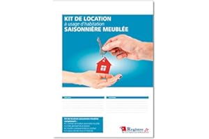 REGISTRE.FR Kit de Location Saisonnière - Meublée - M104