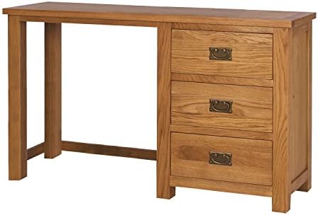 Rustic Saxon Oak Dressing Table Mirror