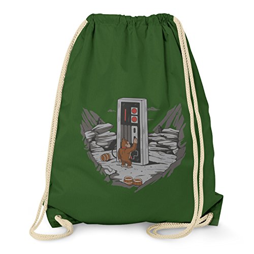 Preisvergleich Produktbild TEXLAB - Donkey Odyssey - Turnbeutel, dunkelgrün