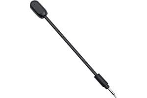 Xingsiyue Microphone de Remplacement Compatible avec Logitech G433 G233 G Pro Casque de Jeu - Micro Audio Amovible de 3.5mm