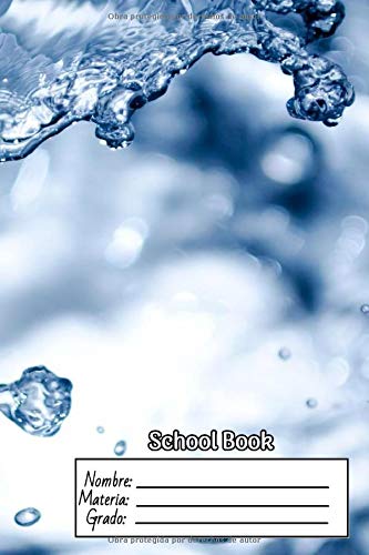 School Book: cuaderno anotador - con hojas a rayas - para escribir - colegio - escuela - apuntes - primaria - secundaria