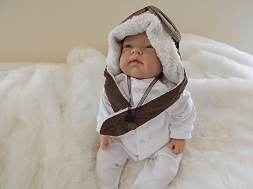 STEAMPUNK AWAKE BOY Newborn Size Childs 1st Reborn Baby Doll lovely Birthday Xmas Gift for ladys girls boys made by Saxon Reborns