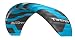 Produktbild Lenkmatte Lenkdrachen Peter Lynn Twister 5.5 (R2F) mit Handles und Safety Leash 4-Line Powerkite Stranddrachen für Kitebuggy und ATB Board