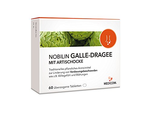 Preisvergleich Produktbild NOBILIN GALLE-DRAGEE MIT ARTISCHOCKE - 60 Dragees