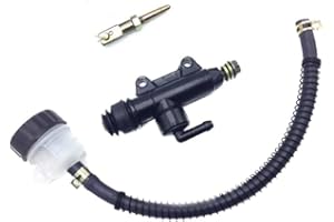 STREETPARTS24 Bremspumpe Bremszylinder Hinten – Passend für Aprilia RS 50/125, Beta RR 50/125, Derbi GPR, Rieju MRT/SMX/RMX, P.eugeot XP6, KSR, Generic, Keeway