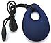 PHEEBSTERS SENSORY TOYS TEARDROP PENDANT (Navy Blue) - CHEWY NECKLACE JEWELLERY - SENSORY / AUTISM