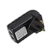 Price comparison product image PIXNOR DC 48V 0.5A POE Injector Power Supply Over Ethernet Adapter with UK Plug for 12V 24V 48V POE Device