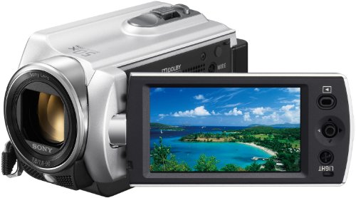 Sony Handycam Dcr-Sr15E - Camcorder - Widescreen - 800 Kpix - Optical Zoom: 50 X - Supported Memory: Sd, Ms Pro Duo, Ms Pro Duo Mark2, Sdhc, Ms Pro-Hg Duo - Hdd : 80 Gb - Flash Card - Silver