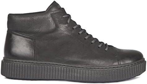 TJ Collection Men's Matte Leather Winter Keds