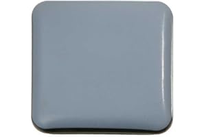 SBS® Patin pour meubles 16 Pièces Téflon auto-adhésif 50x50 mm PTFE Dérapage Laflon Super planeurs