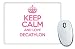 Produktbild Pink Keep Calm und Love Decathlon Mauspad TXT 0828