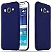 Price comparison product image Cadorabo Case works with Samsung Galaxy A5 2015 in CANDY DARK BLUE - Shockproof and Scratch Resistant TPU Silicone Cover - Ultra Slim Protective Gel Shell Bumper Back Skin