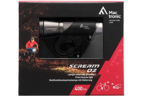 MacTronic SCREAM 02 LED Multifunktionstaschenlampe mit Halterung – 400 Lumen - 5