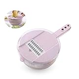 ✿Perfekt für die Zubereitung von Kohlenhydraten, gesunden Gemüsenudeln und Nudeln. Leicht zu schneidendes festes Gemüse und Obst.