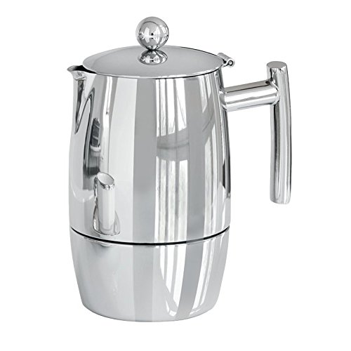 spécifications Weis 16983 Exclusiv Cafetière expresso pour 3 tasses Argent
