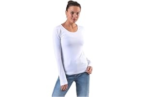 ONLY Onllive Love Life L/S Oneck Top Noos Jrs T-Shirt Donna