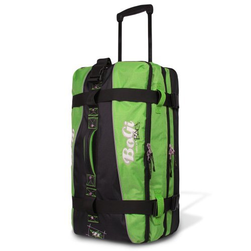BoGi Bag Bag Bagage Cabine, 52 cm, 40 liters, Vert (grün/Schwarz)
